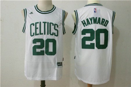 Maillot De Basket Boston Celtics Gordon Hayward 20 Blanc
